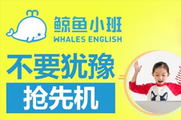 鲸鱼小班在线英语加盟